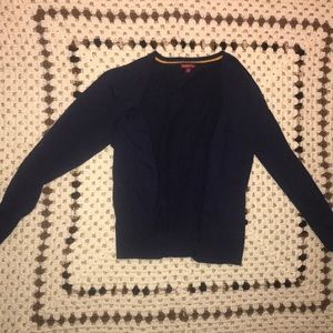 Navy cardigan
